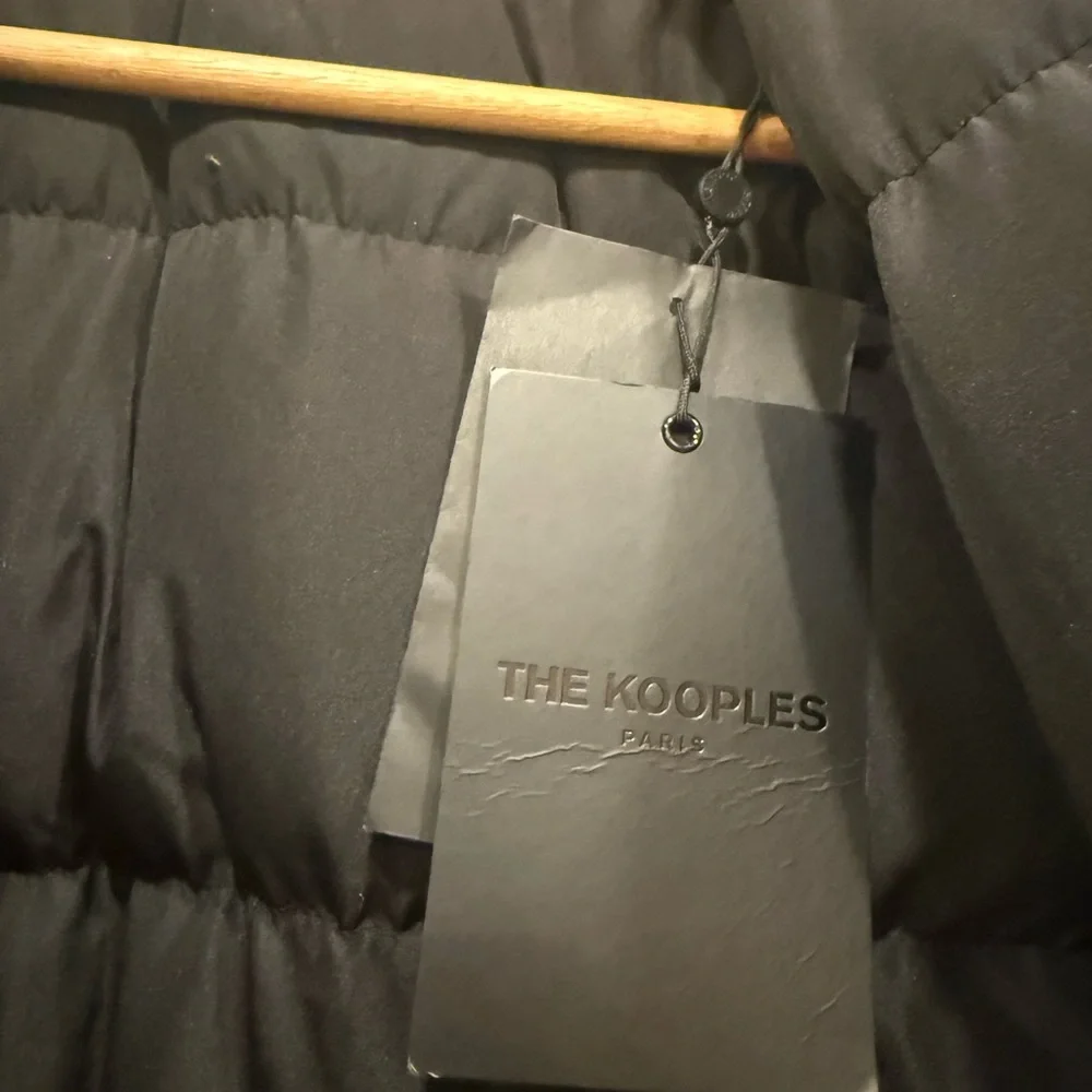 The Kooples Navy Parka Jacket | Unisex Men's Size Medium MSRP‎ 610$